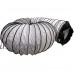 Rubber-Cal Air Ventilator White Ventilation Duct Hose  20 x 25-Feet - B00T56WWQU